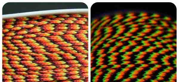 (image for) FireballBlacklightMicroParacord - Click Image to Close